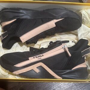 Fendi Black and tan Women's Sneakers